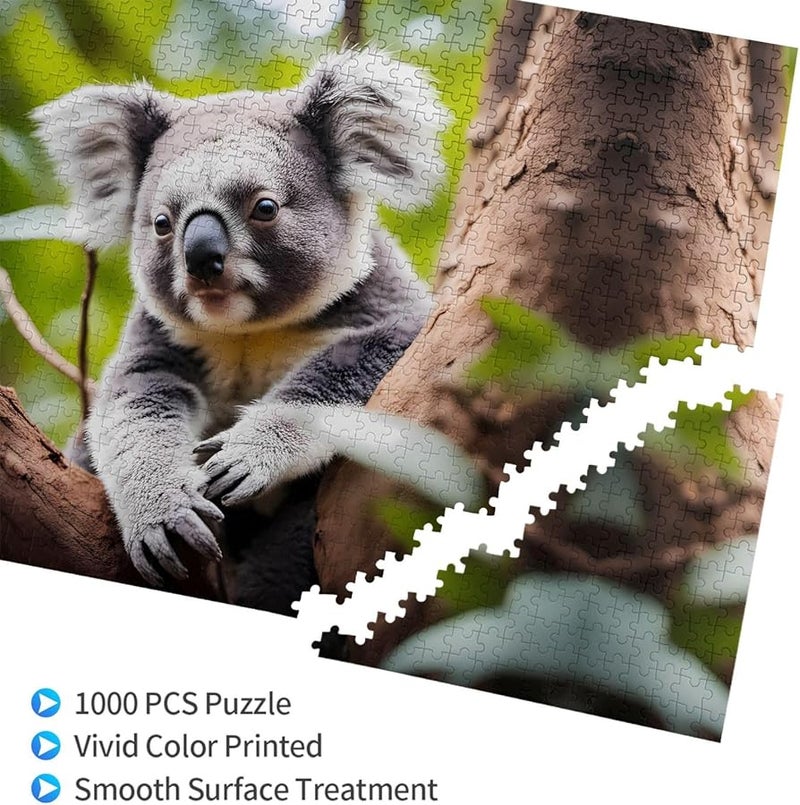 لغز كوالا 1000 قطعة للكبار ديكور المنزل 29.5 × 19.7 بوصة - Image 2